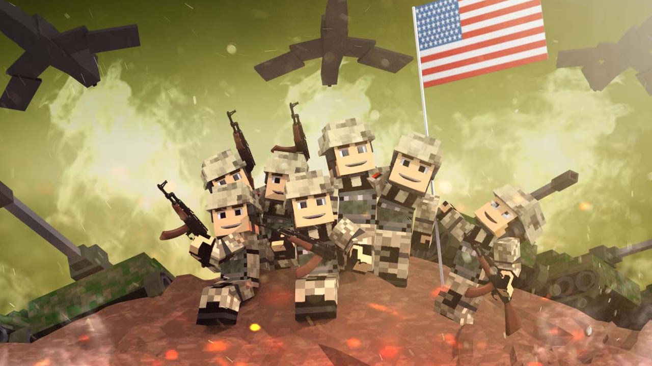 Minecraft | Good vs Evil – WORLD WAR 2: D-Day Invasion! (Allied Powers vs Axis Powers)