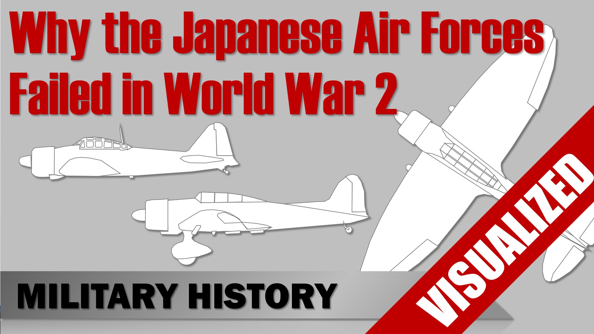 Why the Japanese Air Forces failed in World War 2