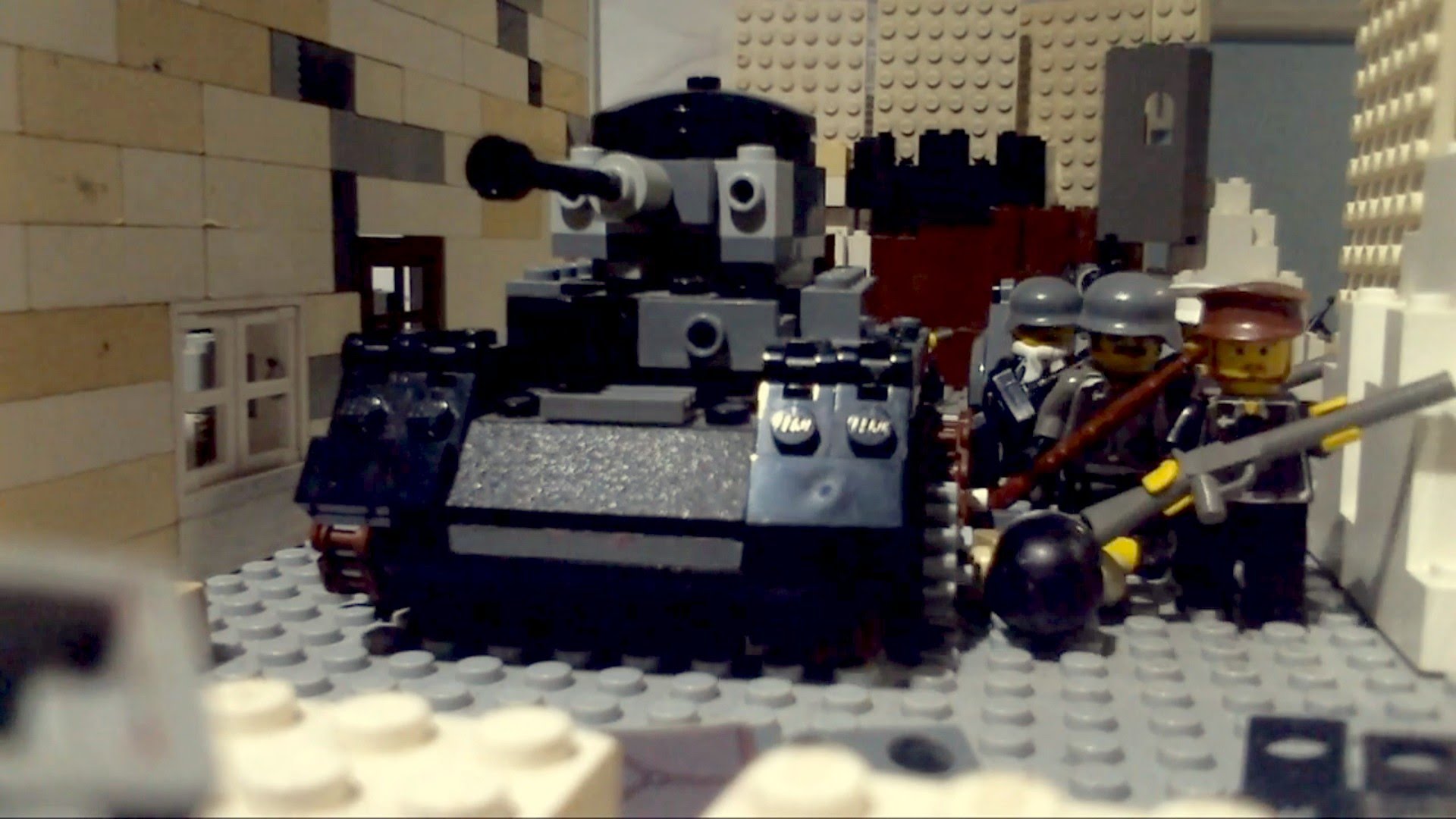 Lego world war 2 The battle of ramelle – stop motion