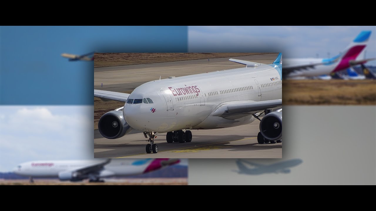 Eurowings A330-203 arrivals + departures from Cologne/Bonn Airport | CologneAviationSpotting