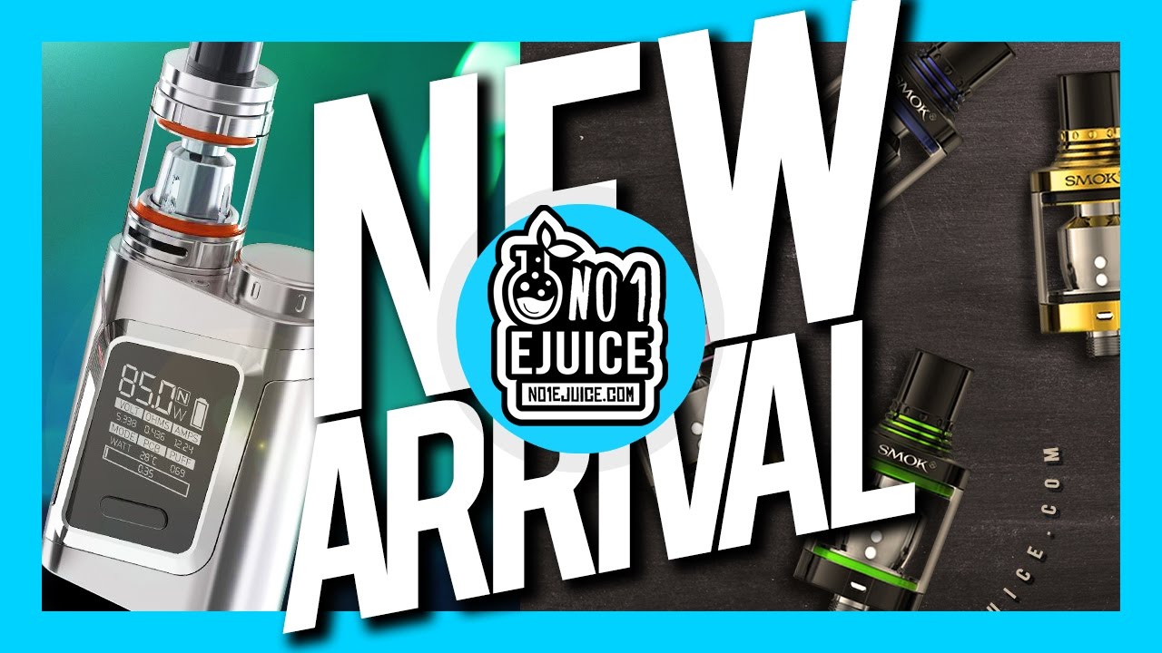 New Arrivals | SMOK Spirals Tank | AL85 Kit | Alien Kit 220 – 3 NEW Colours | NO.1 EJUICE