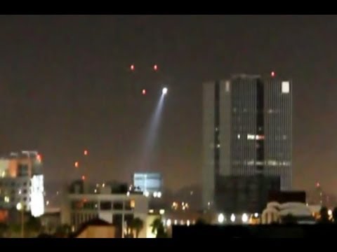 UFO Sightings LAPD Police Helicopter Surveys UFOs! Shocking Video Watch Now! July 12 2012