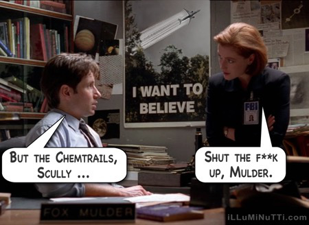 X-Files Tackles Chemtrails!