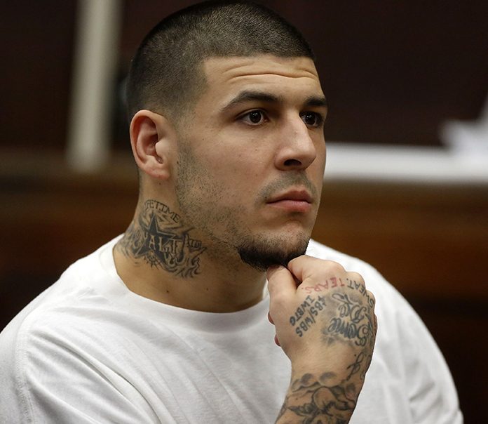 Aaron Hernandez wrote “ILLUMINATI” in Blood on His Prison Cell Wall Before Committing Suicide